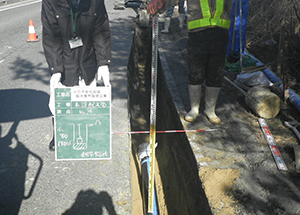 小口市街化区域配水管布設替工事