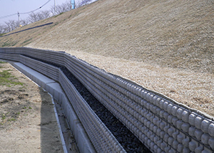 祖父川河川改良工事