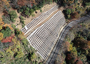 葛籠尾崎大浦線（法面Ａ205）補助道路修繕工事