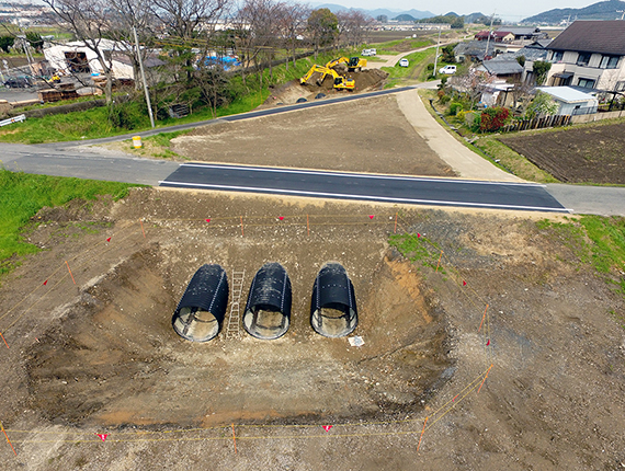日野川河川改良工事・メイン２