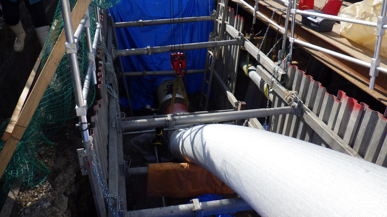 湖東平野１期地区右岸（上中野）支線水路第１０工事・メイン５