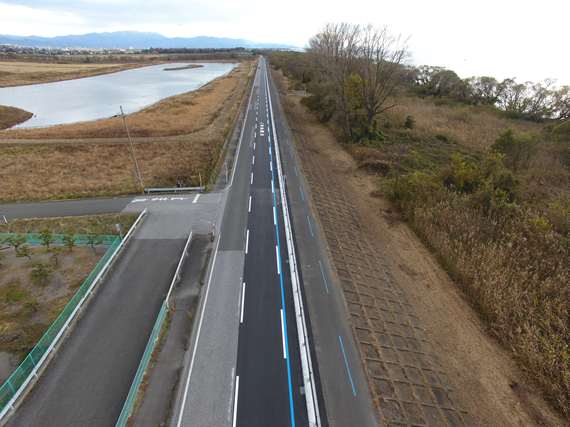 令和５年　湖北長浜線補助道路整備工事・メイン１