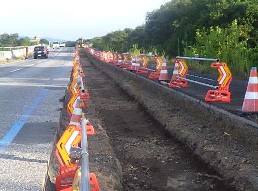 令和５年　湖北長浜線補助道路整備工事・メイン４