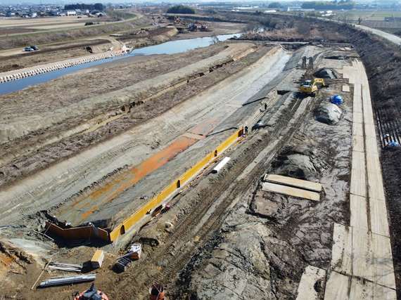 令和５年　日野川広域河川改修工事・メイン２