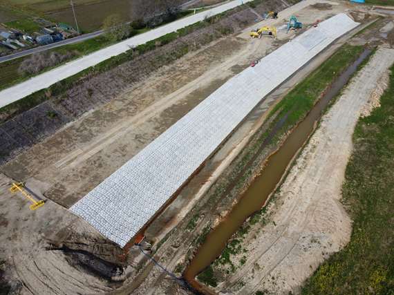 令和５年　日野川広域河川改修工事・メイン４