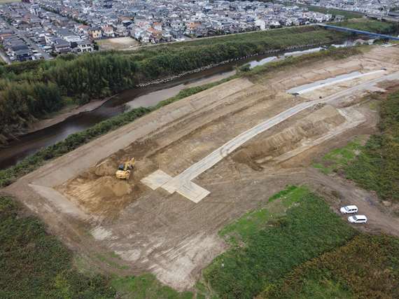 令和６年①　日野川広域河川改修工事・メイン３