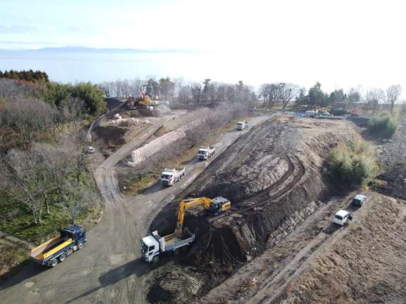 令和６年　安曇川河川改良工事・メイン0
