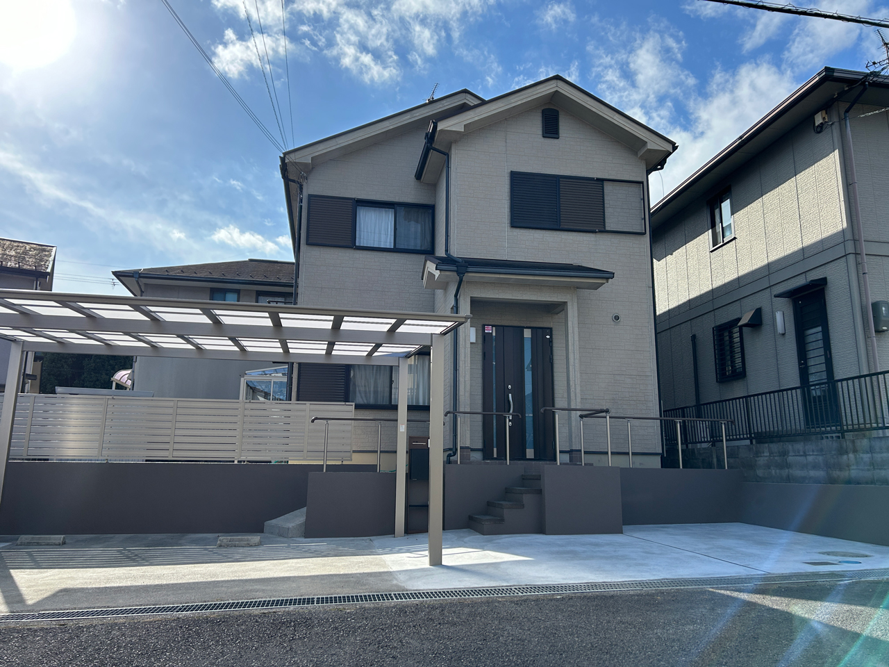 O様邸 外構工事・メイン1