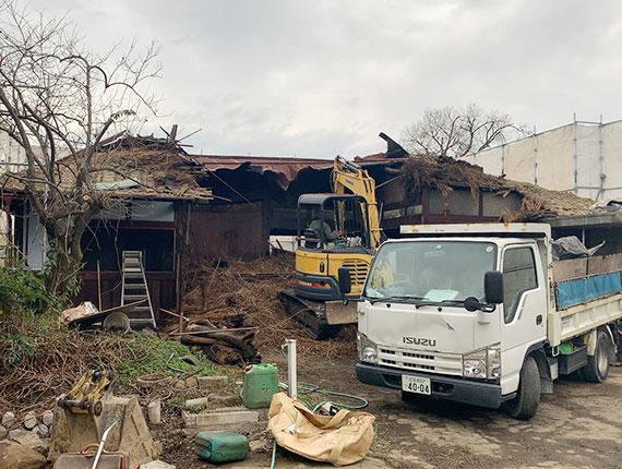 Ｋ様邸　解体工事・メイン２