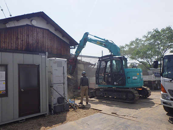 Ｏ様邸　解体工事・メイン１