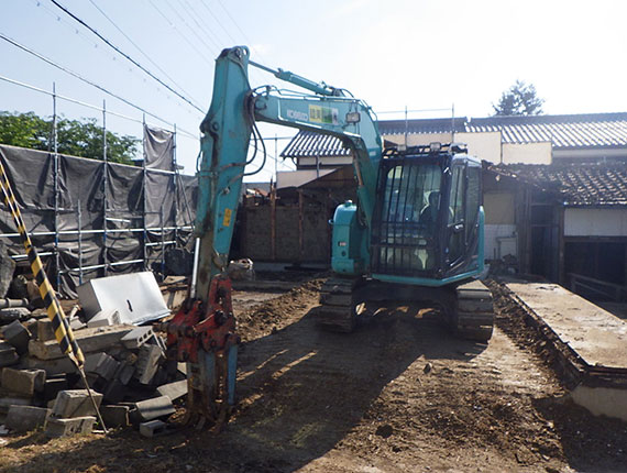 Ｏ様邸　解体工事・メイン２