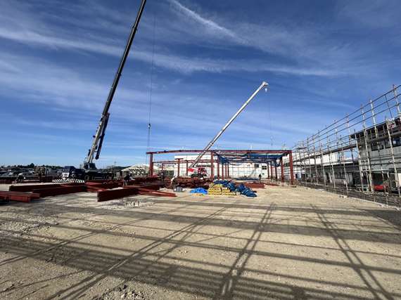 行田電線㈱　工場建築工事・メイン2