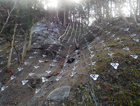 国道477号補助道路修繕工事・メイン１