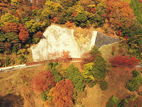 葛籠尾崎塩津線補助道路修繕工事・メイン１