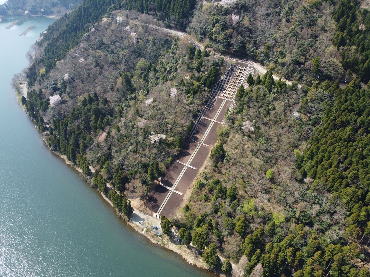 葛籠尾崎塩津線補助道路修繕工事・メイン１