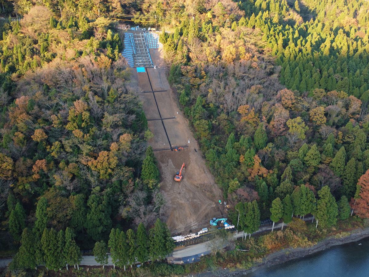 葛籠尾崎塩津線補助道路修繕工事・メイン４
