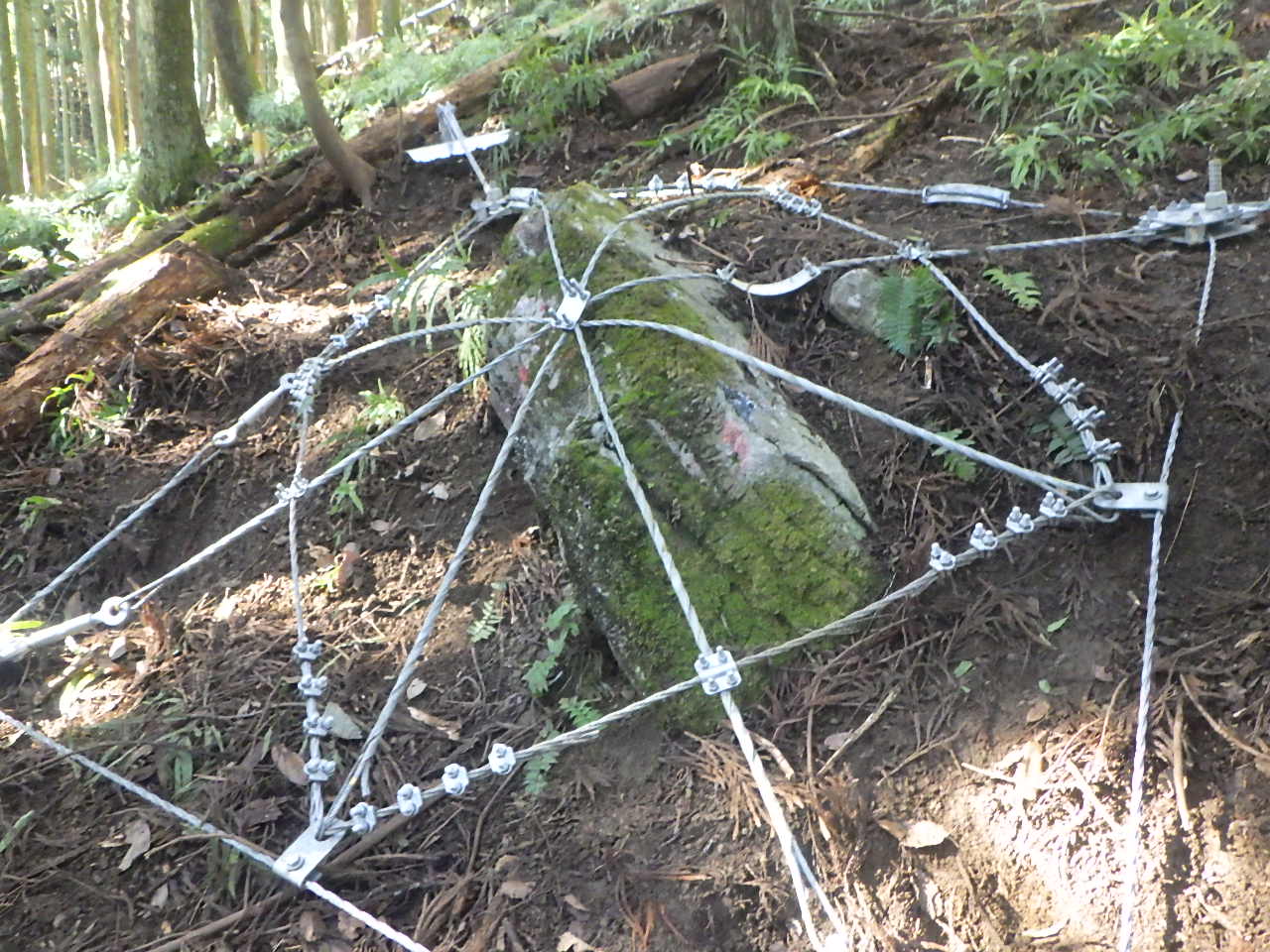 下丹生地区補助急傾斜地崩壊対策工事・メイン５